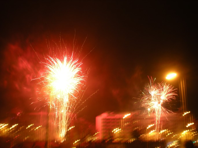 Luxembourg fireworks