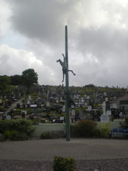 This sculpture is called the Spirit of Love and was installed to commemorate people who lost their lives at and around Bantry Bay