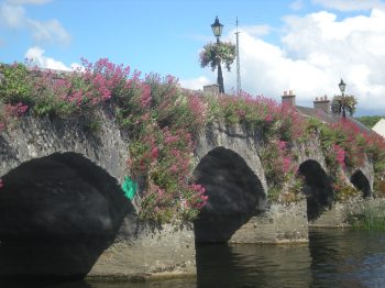 Google tells me this is a valerian stone bridge, and Wikipedia adds that it's from the 14th century and thought to be one of the oldest functioning bridges in Europe