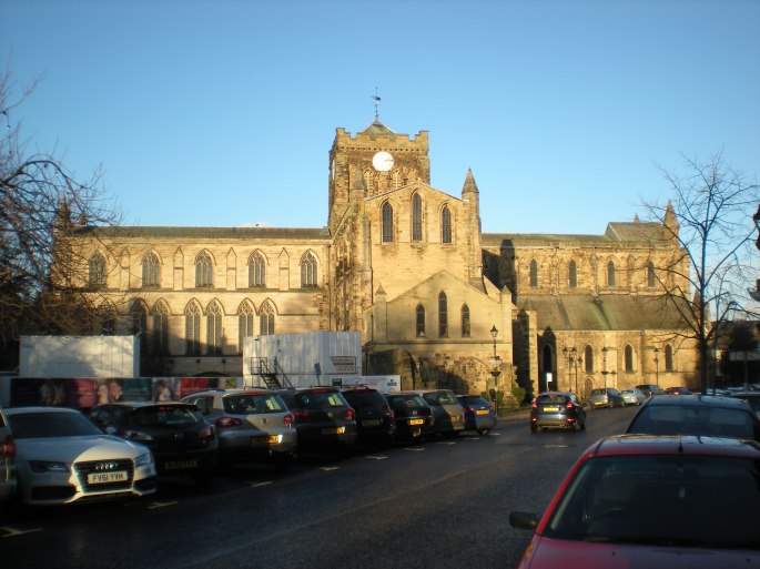 The abbey from the outside